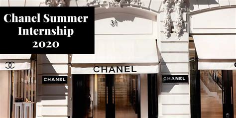 chanel summer internship nyc|Chanel beauty internship.